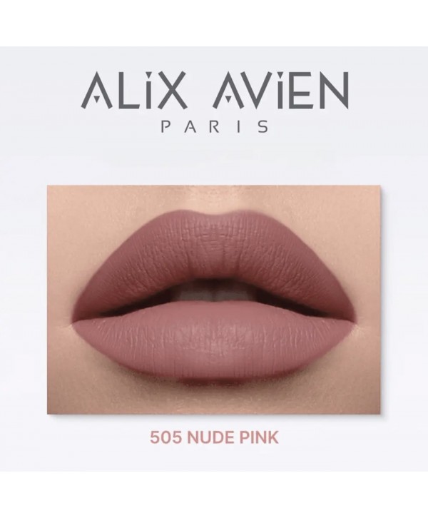 Alix Avien Matte Liquid lipstick- 505 NUDE PINK
