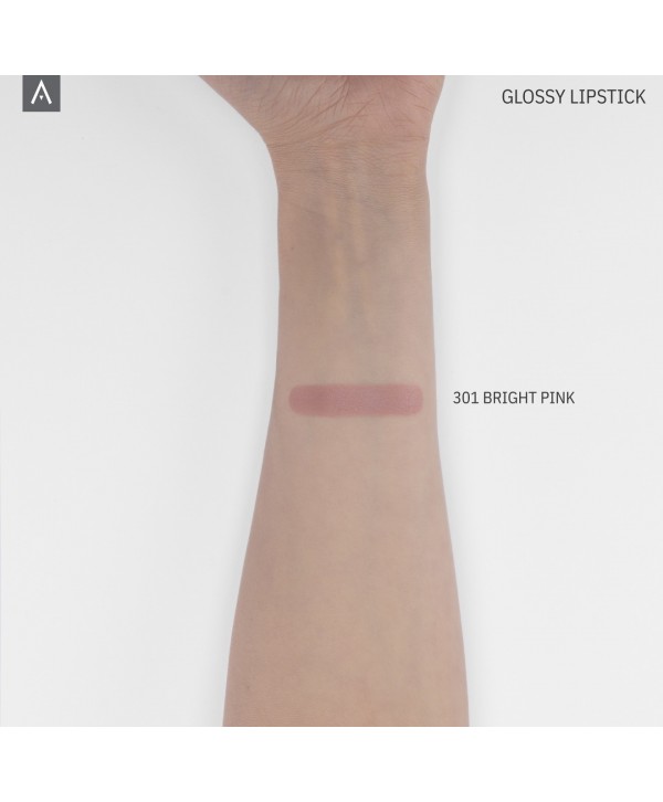 Alix Avien Glossy Lipstick- 301 BRIGHT PINK